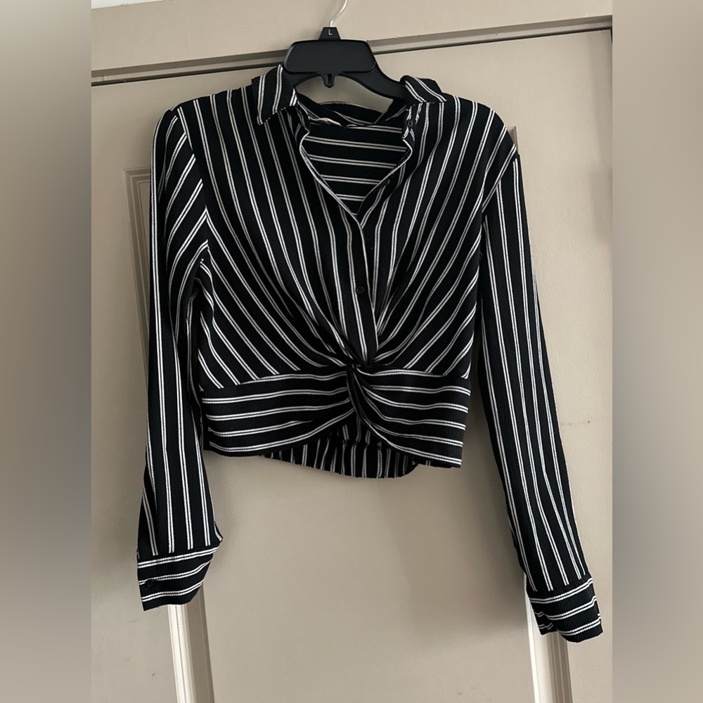 Long sleeve Crop Top